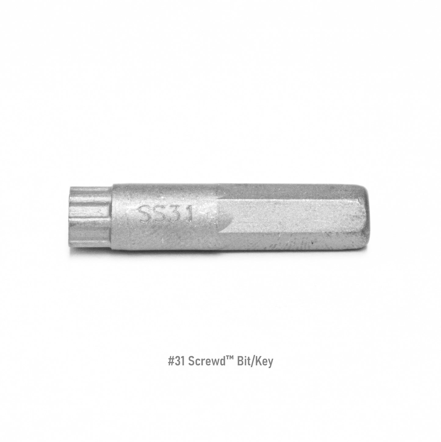 #31 Screwd® Security Driver Bit/Key