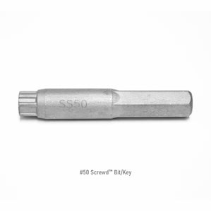 #50 Screwd® Security Driver Bit/Key