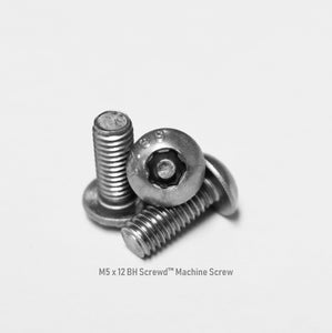 M5 x 12 Button Head Screwd® Security Metric Machine Screw Made out of Stainless Steel